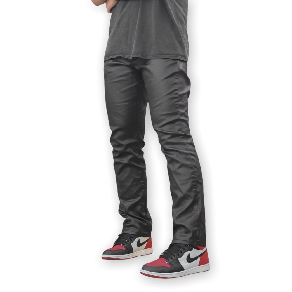 Leather Pants Black - Picture 1 of 4